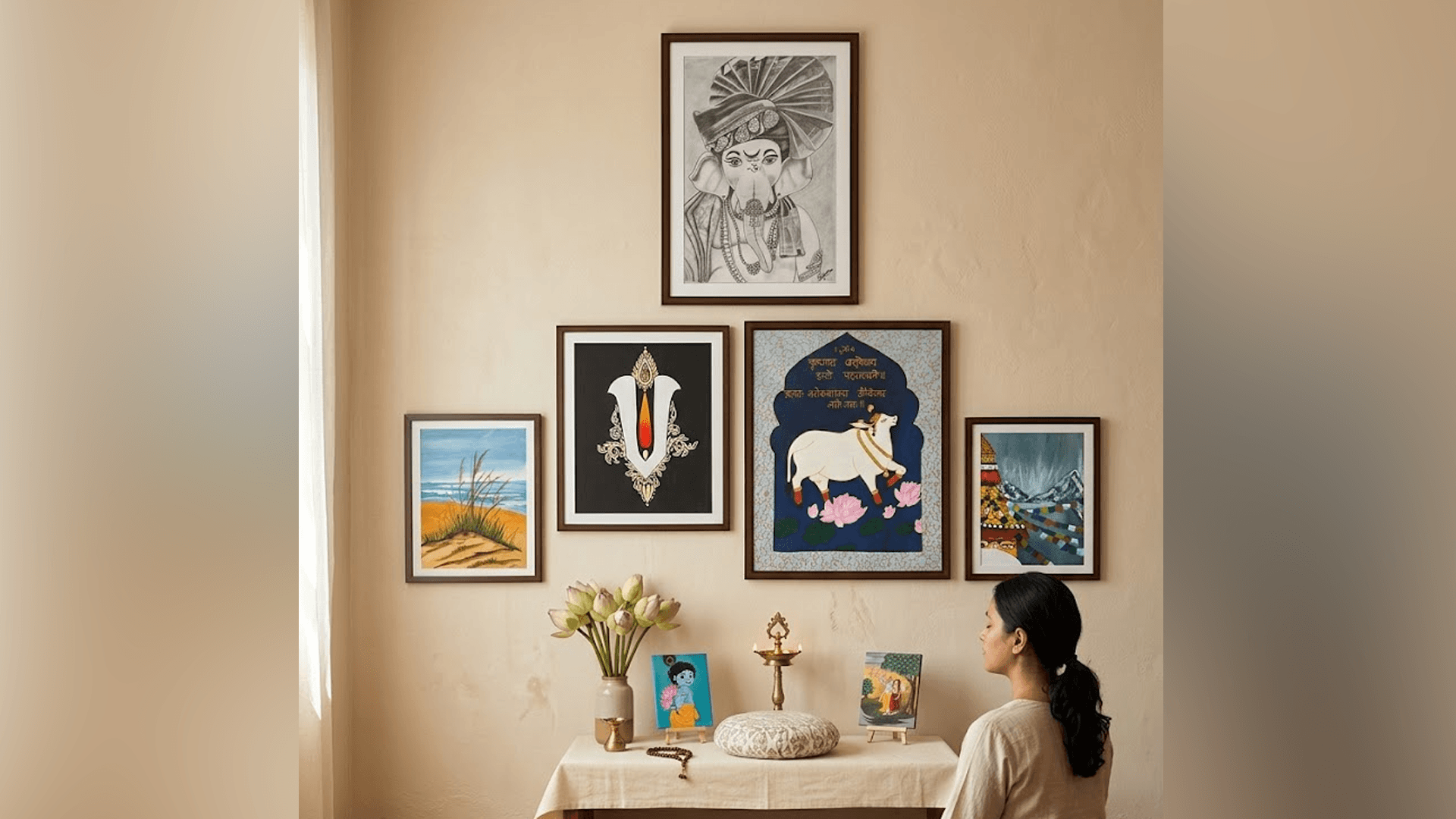 How Sacred Wall Art Transforms Your Home into a Peaceful Sanctuary