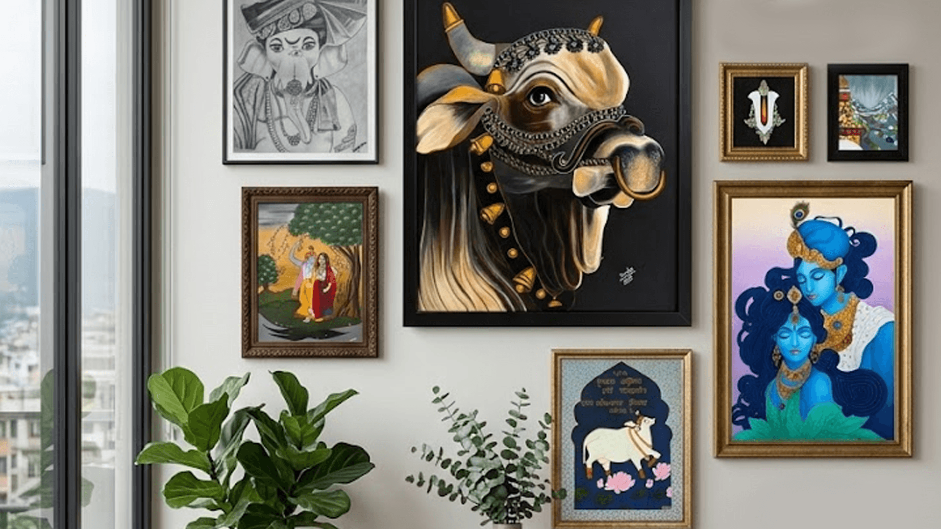 Styling Your Space with Hand-Painted Art: A Guide to Statement Walls