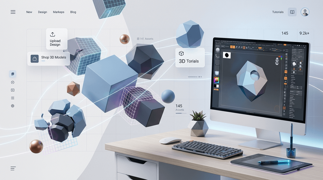 ShapeUnseen: The Ultimate Marketplace, Web Tools, and Learning Hub for Digital Creators